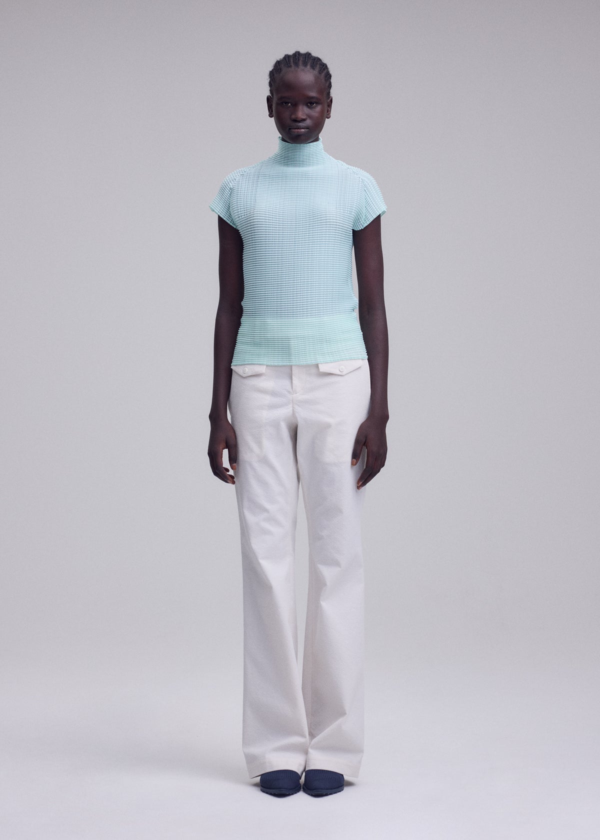 WOOLY PLEATS-68、ウィメンズ_トップス_トップ、着用画像1
