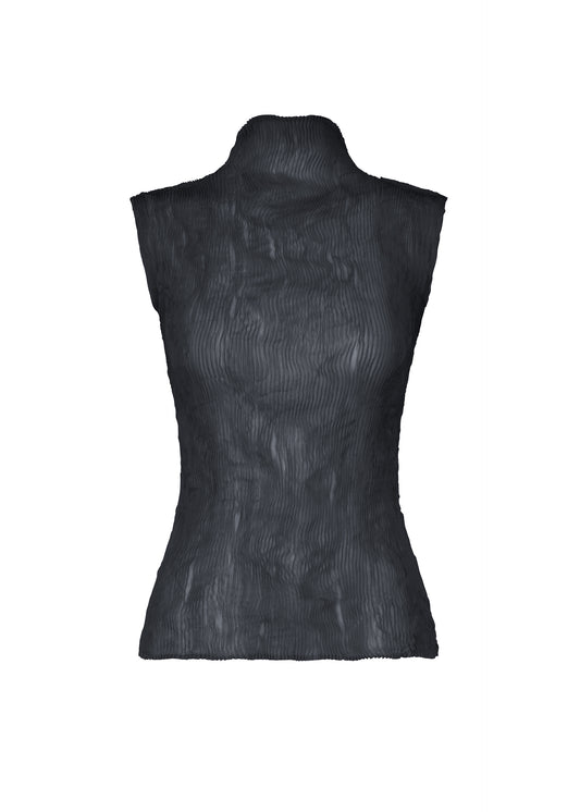 CHIFFON TWIST 1、ウィメンズ_トップス_トップ、ネイビー