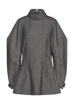 REFLECTION、ウィメンズ_トップス_チュニック、グレー