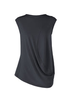 DRAPE JERSEY-68、ウィメンズ_トップス_トップ、ネイビー