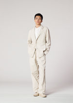 PIGMENT DOUBLE FACE COTTON、メンズ_ジャケット&コート_ジャケット＆ブルゾン、着用画像4