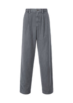PIGMENT DOUBLE FACE COTTON、メンズ_パンツ、グレー