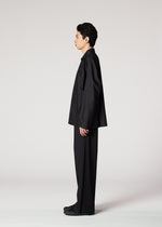COMPACT SHIRT BLACK、メンズ_トップス_シャツ、着用画像2