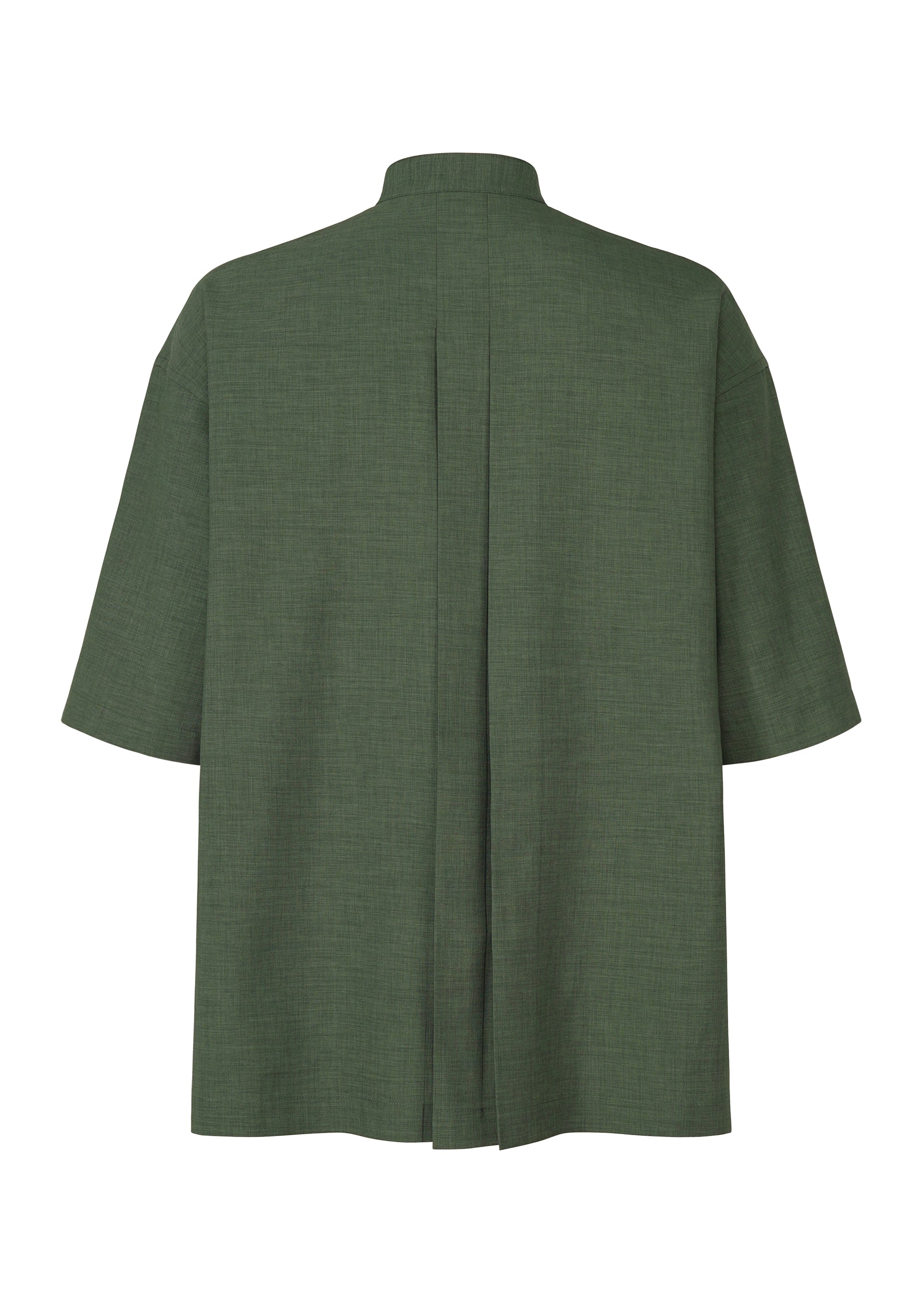 LINEN LIKE SHIRT、メンズ_トップス_シャツ、ディテール画像1