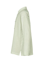 STRIPE LINEN SHRINK、メンズ_トップス_シャツ、ディテール画像2