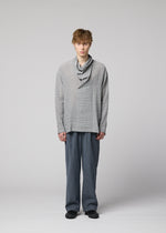 STRIPE LINEN SHRINK、メンズ_トップス_シャツ、着用画像1