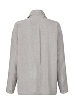 STRIPE LINEN SHRINK、メンズ_トップス_シャツ、ディテール画像1