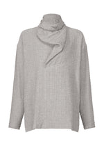 STRIPE LINEN SHRINK、メンズ_トップス_シャツ、ディテール画像3