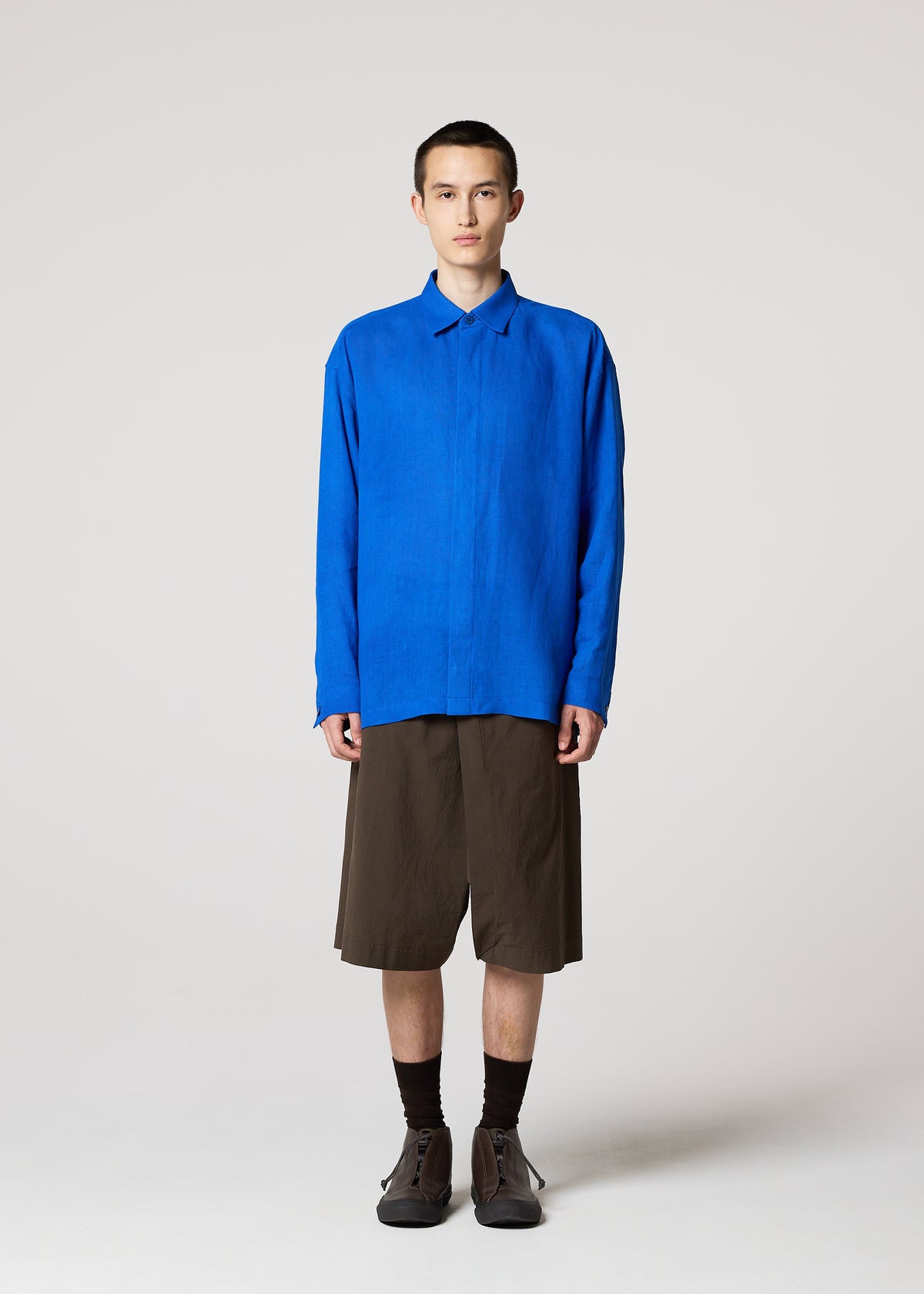 FLOATING LINEN、メンズ_トップス_シャツ、着用画像1