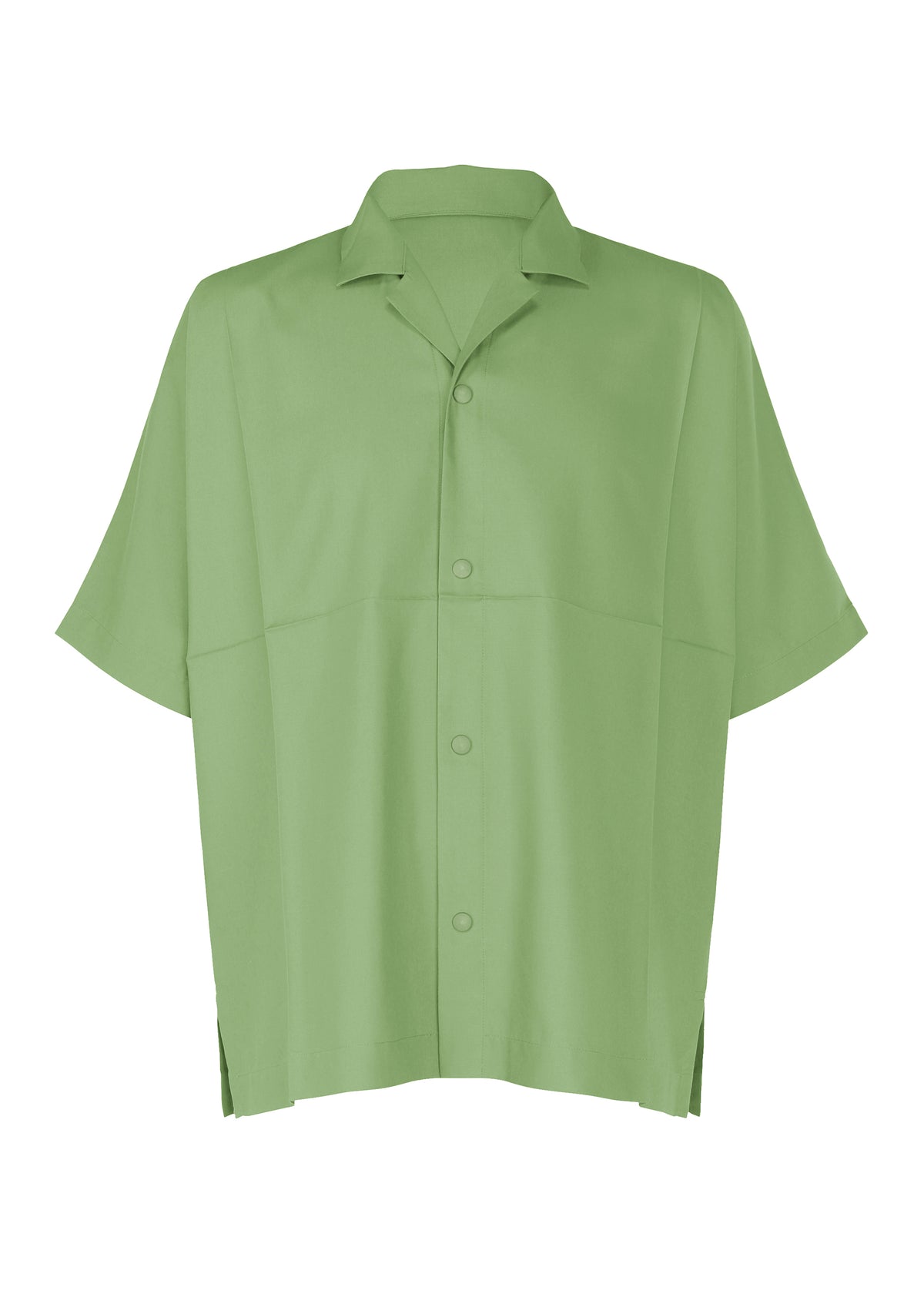 COMPACT SHIRT、メンズ_トップス_シャツ、グリーン