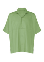 COMPACT SHIRT、メンズ_トップス_シャツ、グリーン