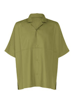 COMPACT SHIRT、メンズ_トップス_シャツ、カーキ