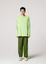 DOUBLE FACE COTTON SHIRT、メンズ_トップス_シャツ、着用画像1