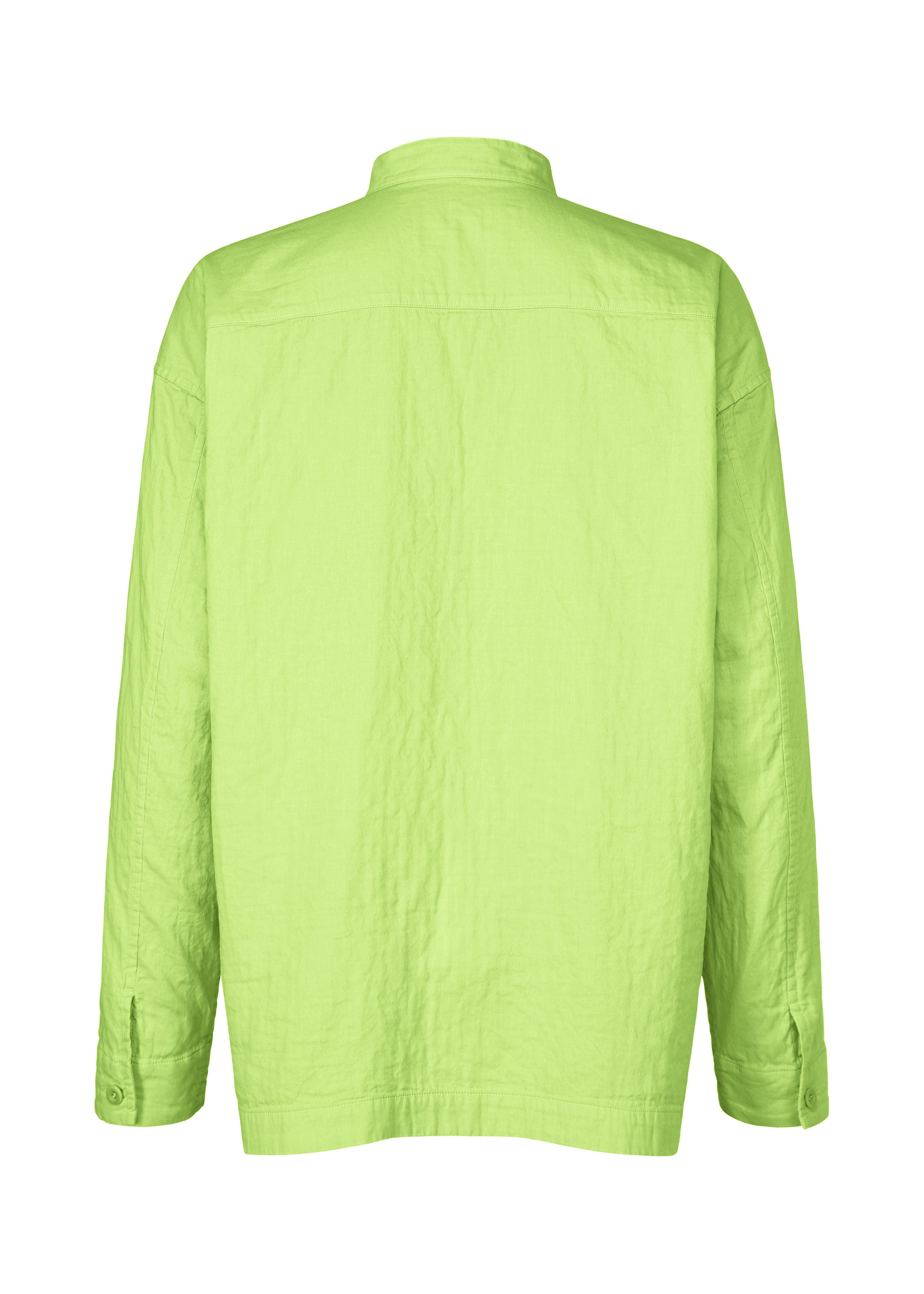 DOUBLE FACE COTTON SHIRT、メンズ_トップス_シャツ、ディテール画像1