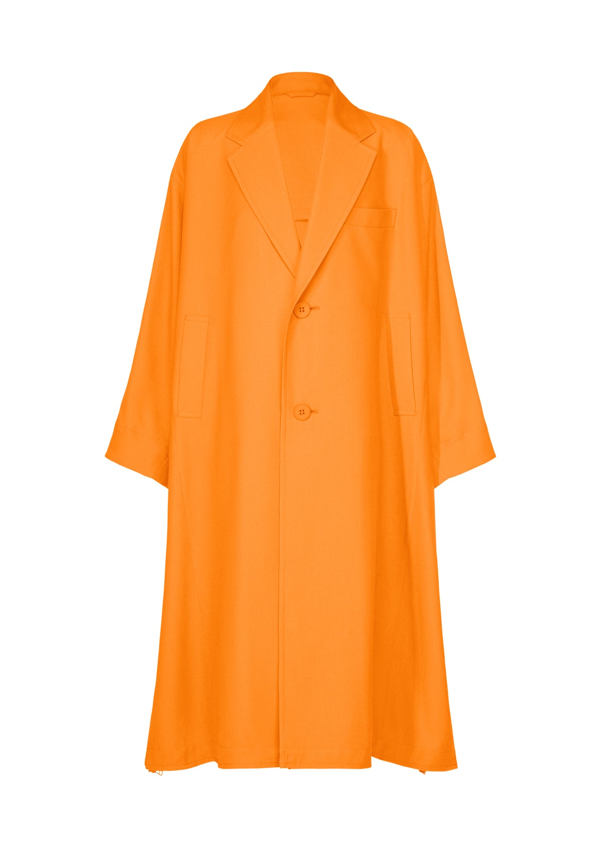 BREEZE DRAPE、メンズ_ジャケット&コート_コート、オレンジ