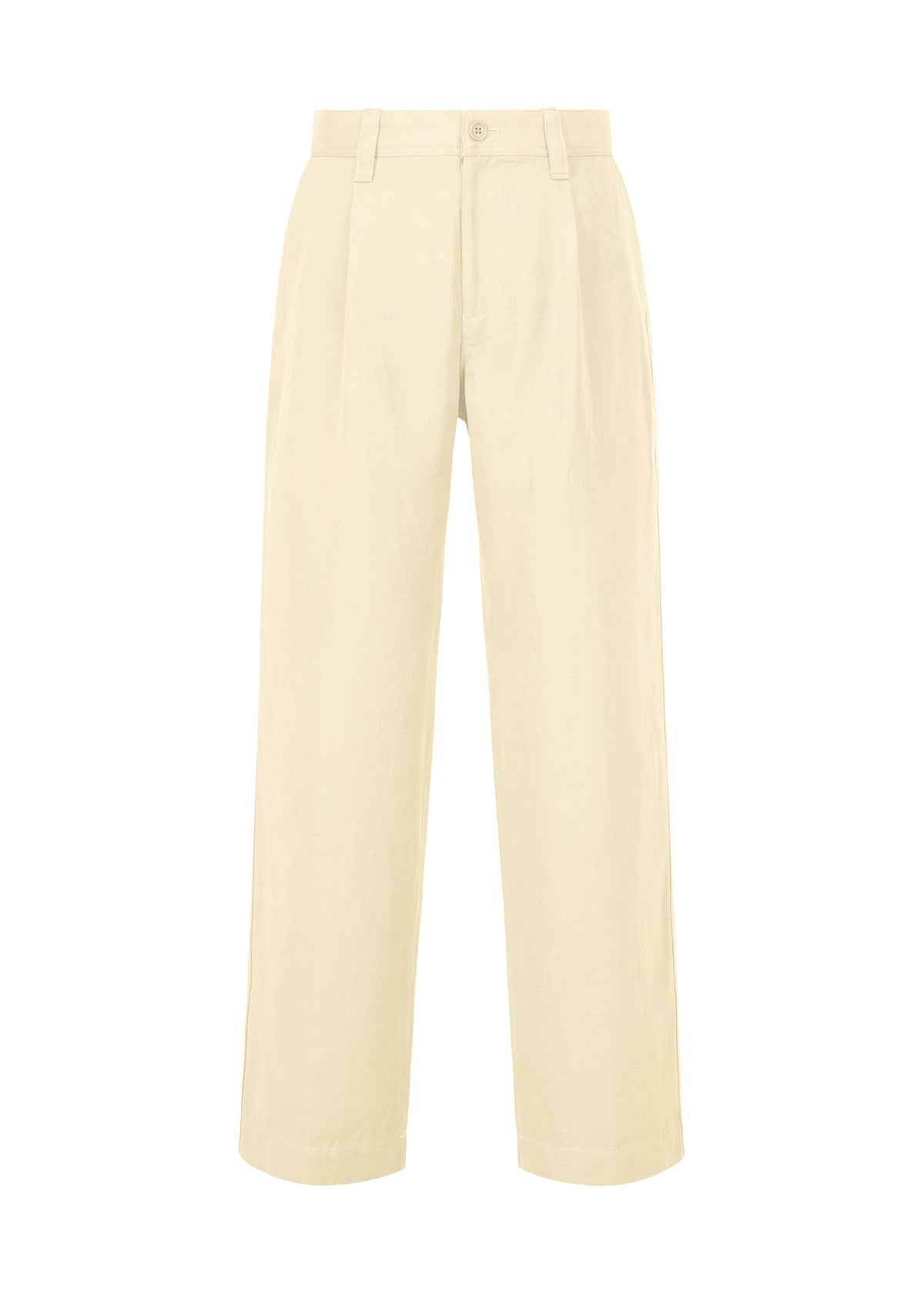 TOUGH WOOL COTTON、メンズ_パンツ、ホワイト
