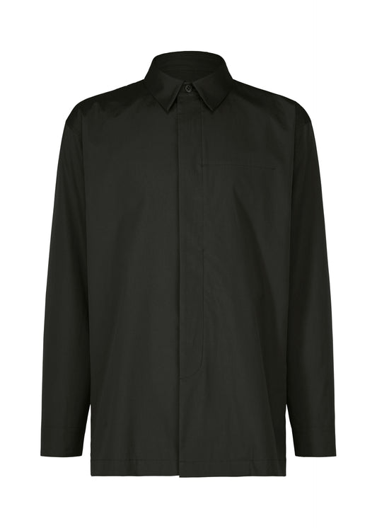 140/2 SHIRT、メンズ_トップス_シャツ、ブラック