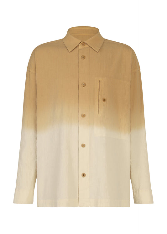 DRIP SHIRT、メンズ_トップス_シャツ、ベージュ