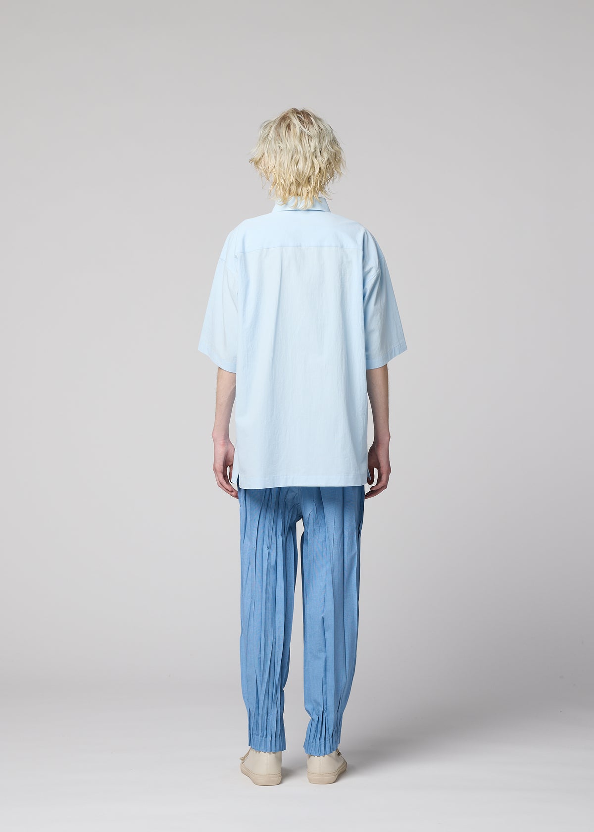 WHITE SHIRT、メンズ_トップス_シャツ、着用画像3
