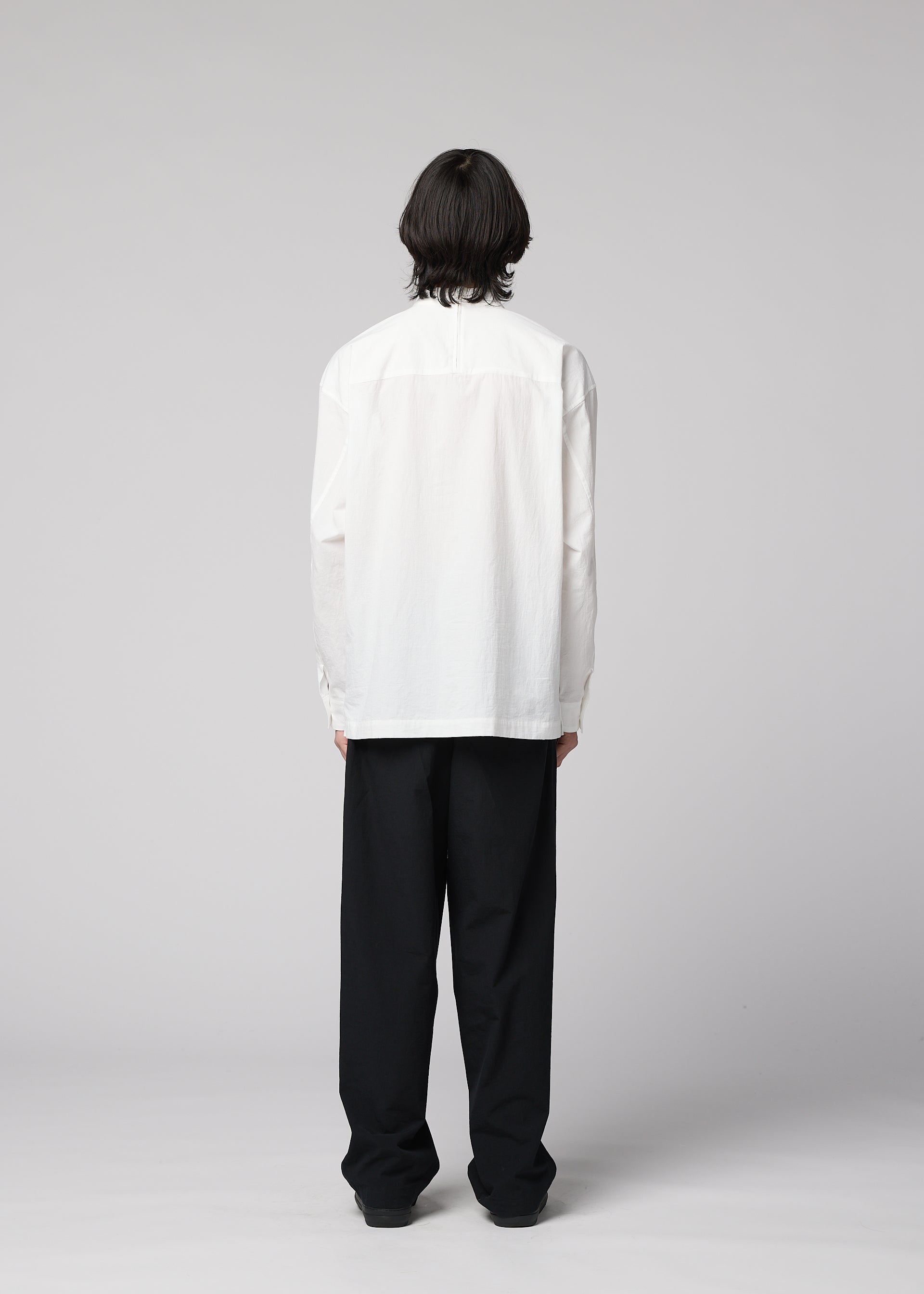 WHITE SHIRT、メンズ_トップス_シャツ、着用画像3