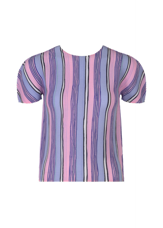 SHIRT STRIPE、ウィメンズ_トップス_トップ、ピンク