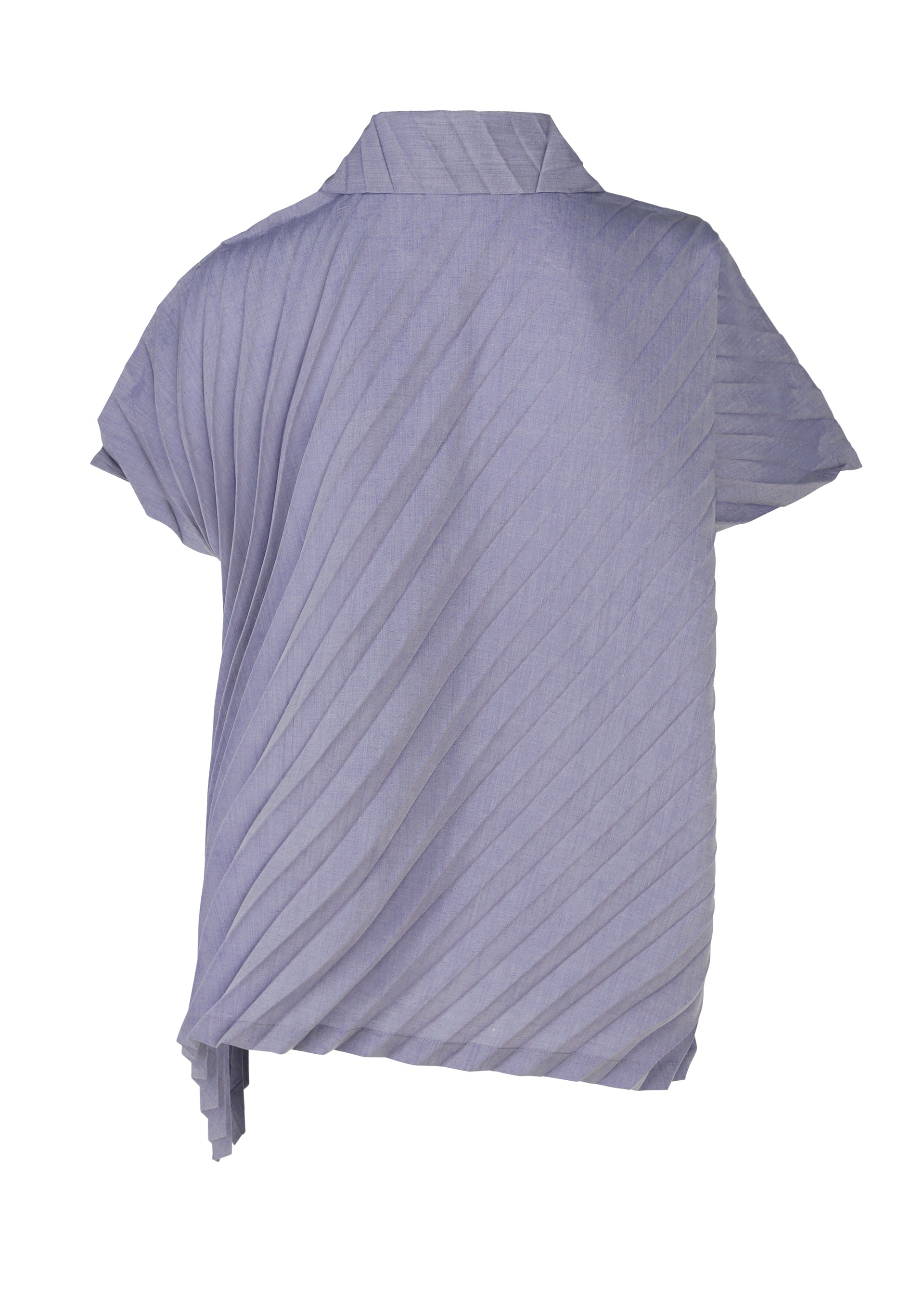 ANGLE PLEATS SHIRT、ウィメンズ_トップス_トップ、ディテール画像1