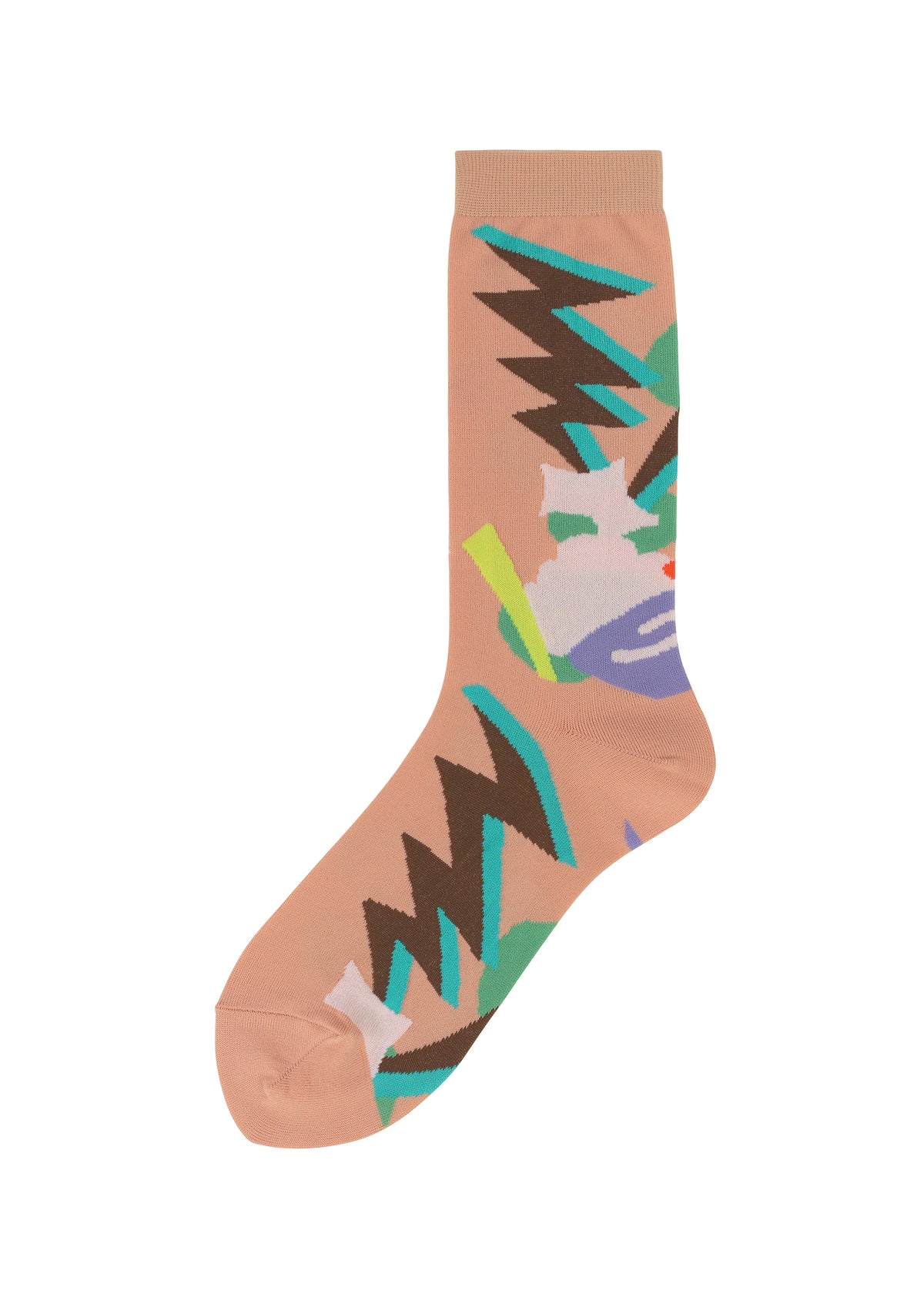 SURPRISE BOX SOCKS、アクセサリー&その他_レッグウェア&シューズ、オレンジ