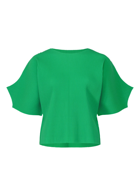 GIZA GIZA PLEATS、ウィメンズ_トップス_トップ、グリーン
