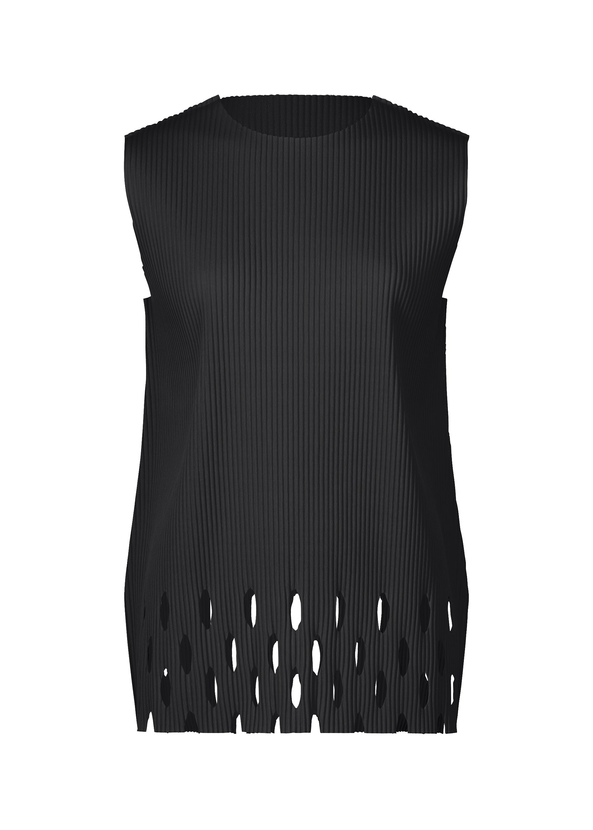 APERTURE PLEATS、ウィメンズ_トップス_トップ、ブラック