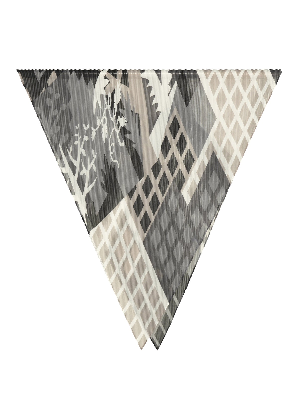 BUILDING PLEATS STOLE、アクセサリー&その他_ストール、グレー
