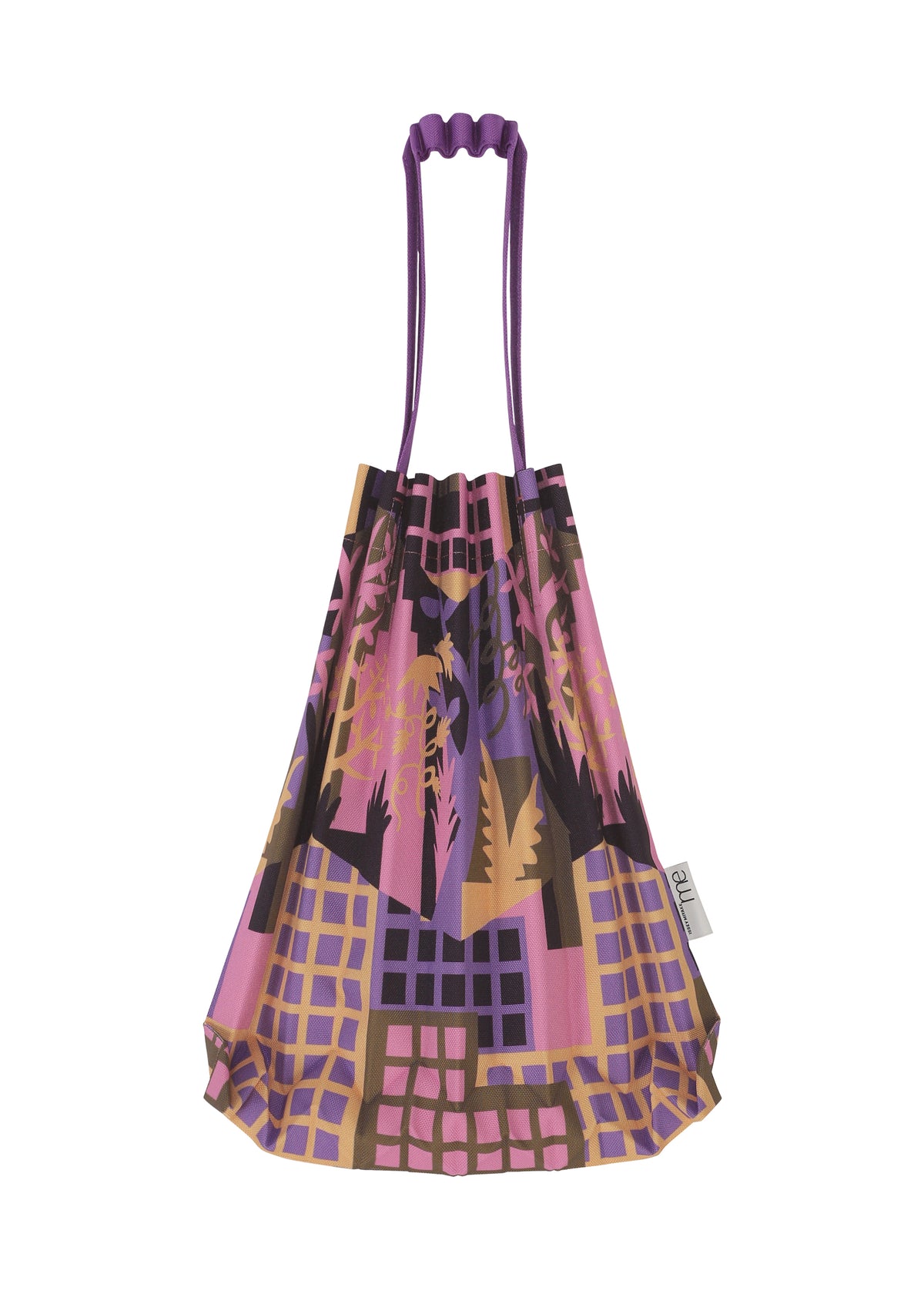 BUILDING TRUNK PLEATS BAG、バッグ&財布_トートバッグ、ディテール画像3
