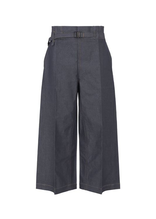 FLAT DENIM、ウィメンズ_パンツ、ネイビー