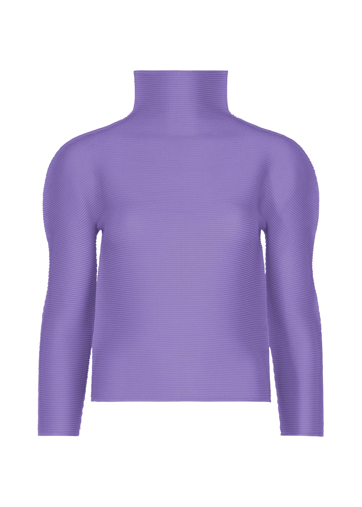 STRETCH PLEATS 3、ウィメンズ_トップス_トップ、パープル