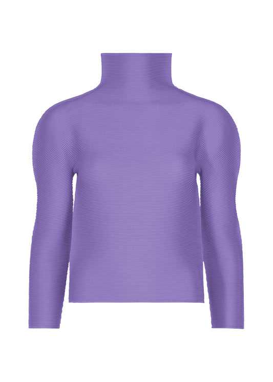 STRETCH PLEATS 3、ウィメンズ_トップス_トップ、パープル