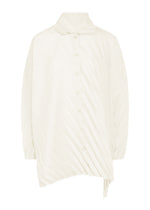 ANGLE PLEATS SHIRT
