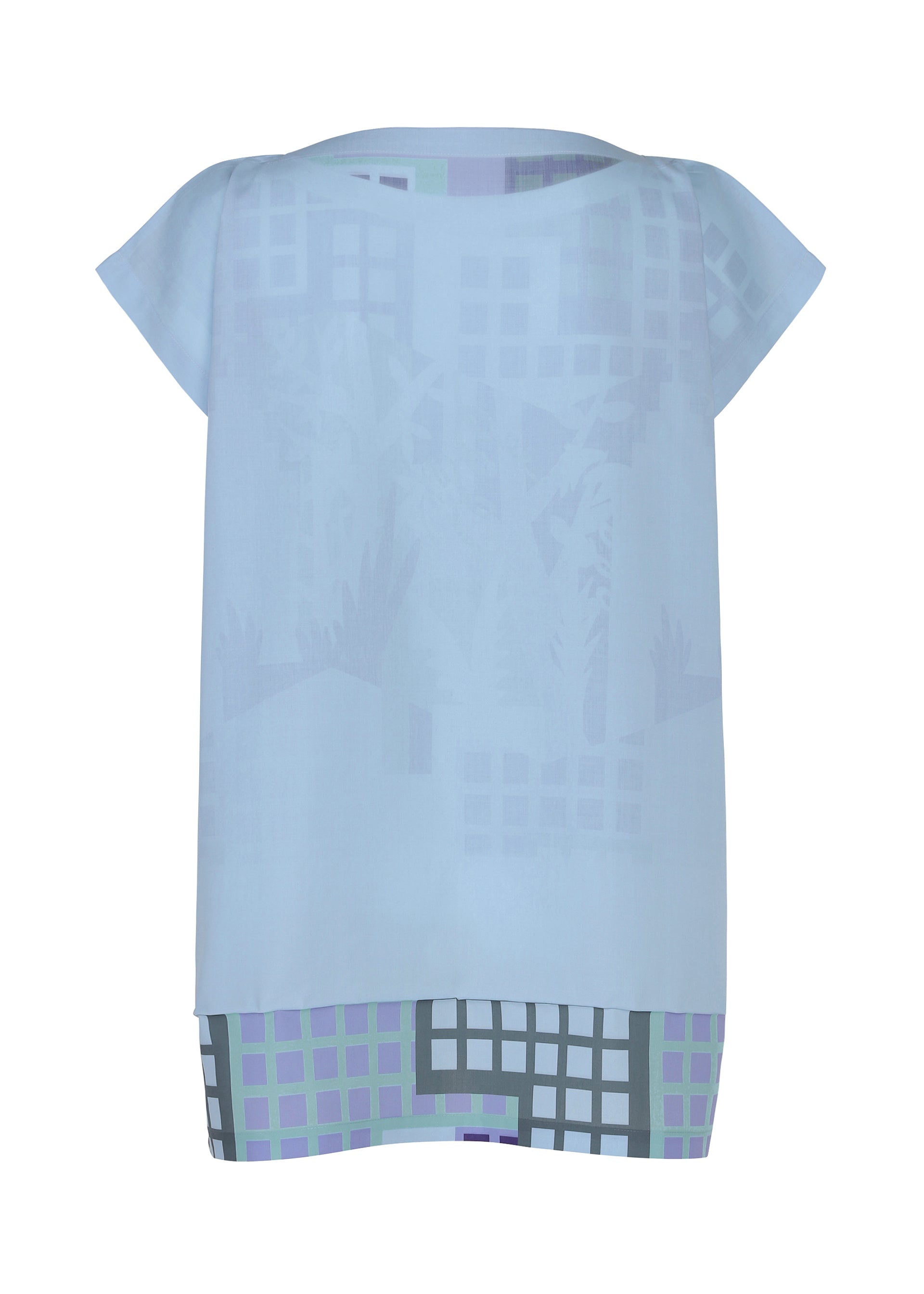BUILDING PRINT SHIRT、ウィメンズ_トップス_トップ、ディテール画像1