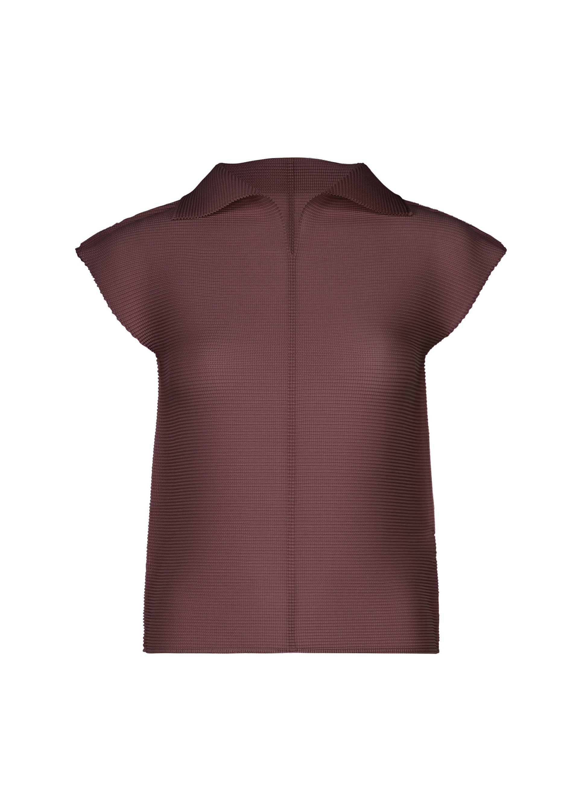 STRETCH PLEATS 2、ウィメンズ_トップス_トップ、パープル