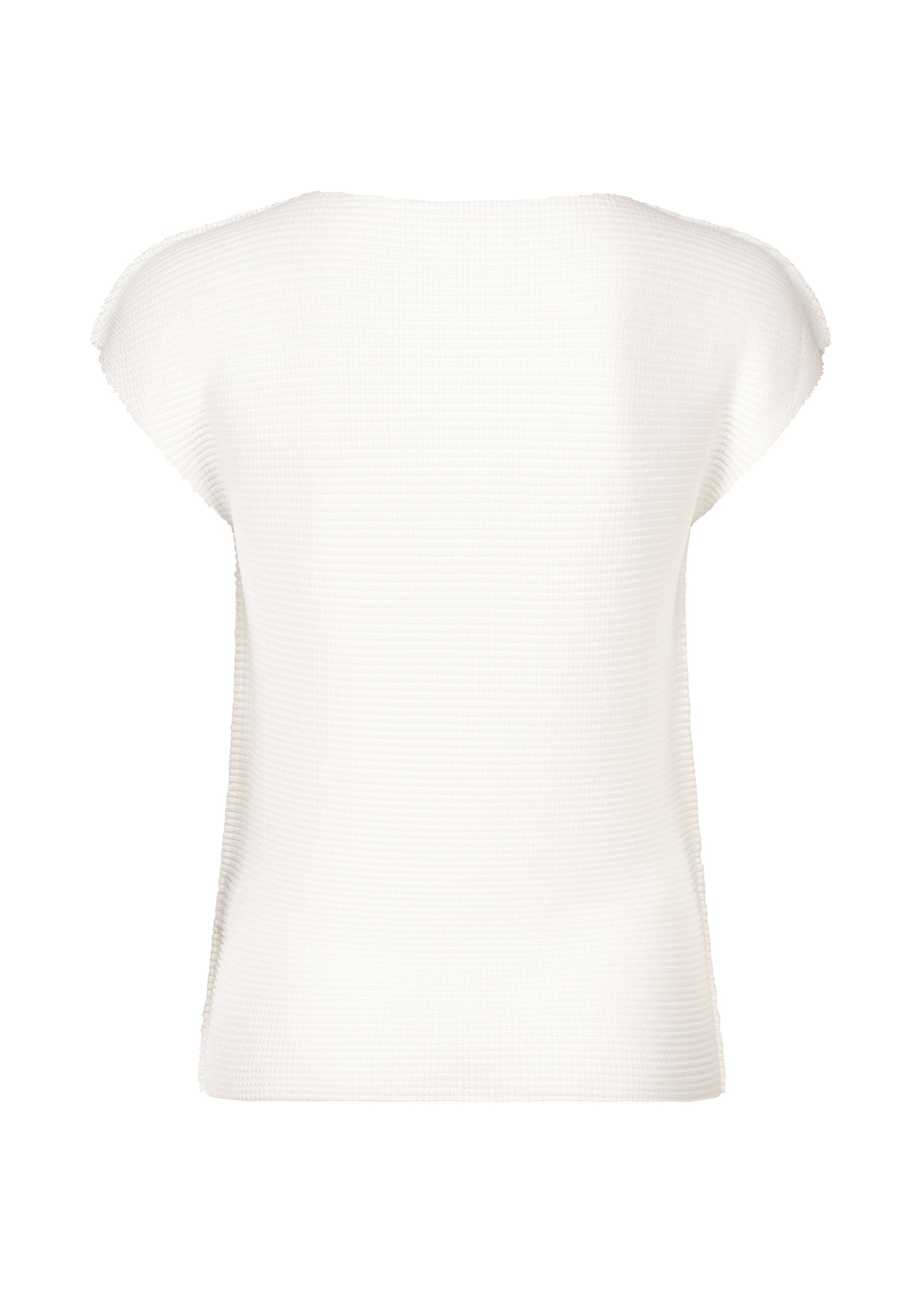 KNIT STRETCH PLEATS、ウィメンズ_トップス_トップ、ディテール画像1