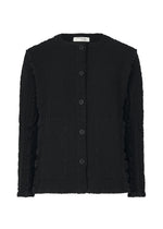 CAULIFLOWER JACKET、ウィメンズ_ジャケット&コート_ジャケット＆ブルゾン、ブラック