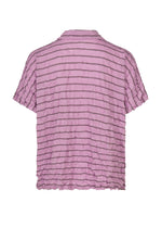 STRIPE MERINGUE T-SHIRT、ウィメンズ_トップス_トップ、ディテール画像1