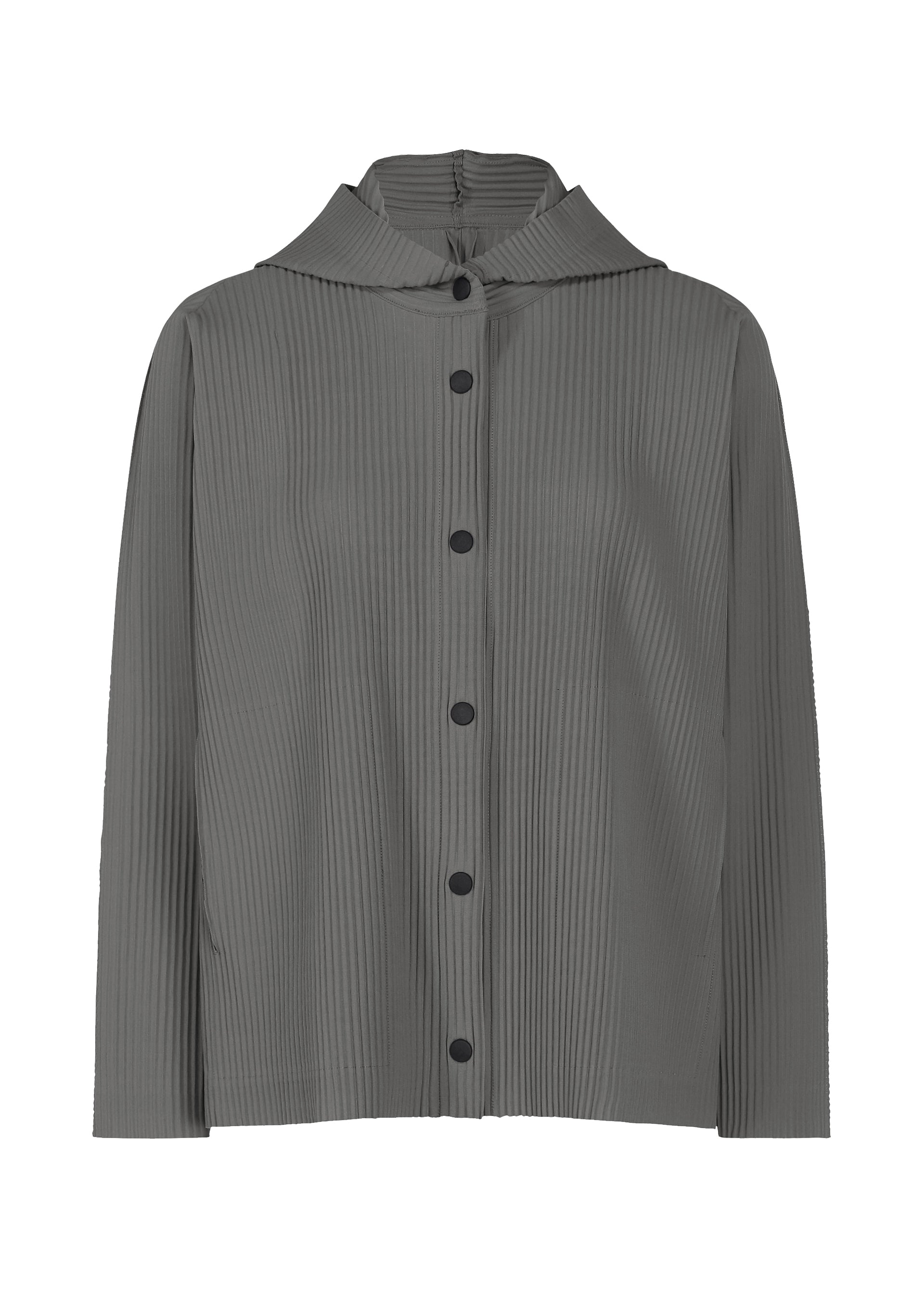 FINE KNIT PLEATS COLOR 2、ウィメンズ_ジャケット&コート_ジャケット＆ブルゾン、グレー