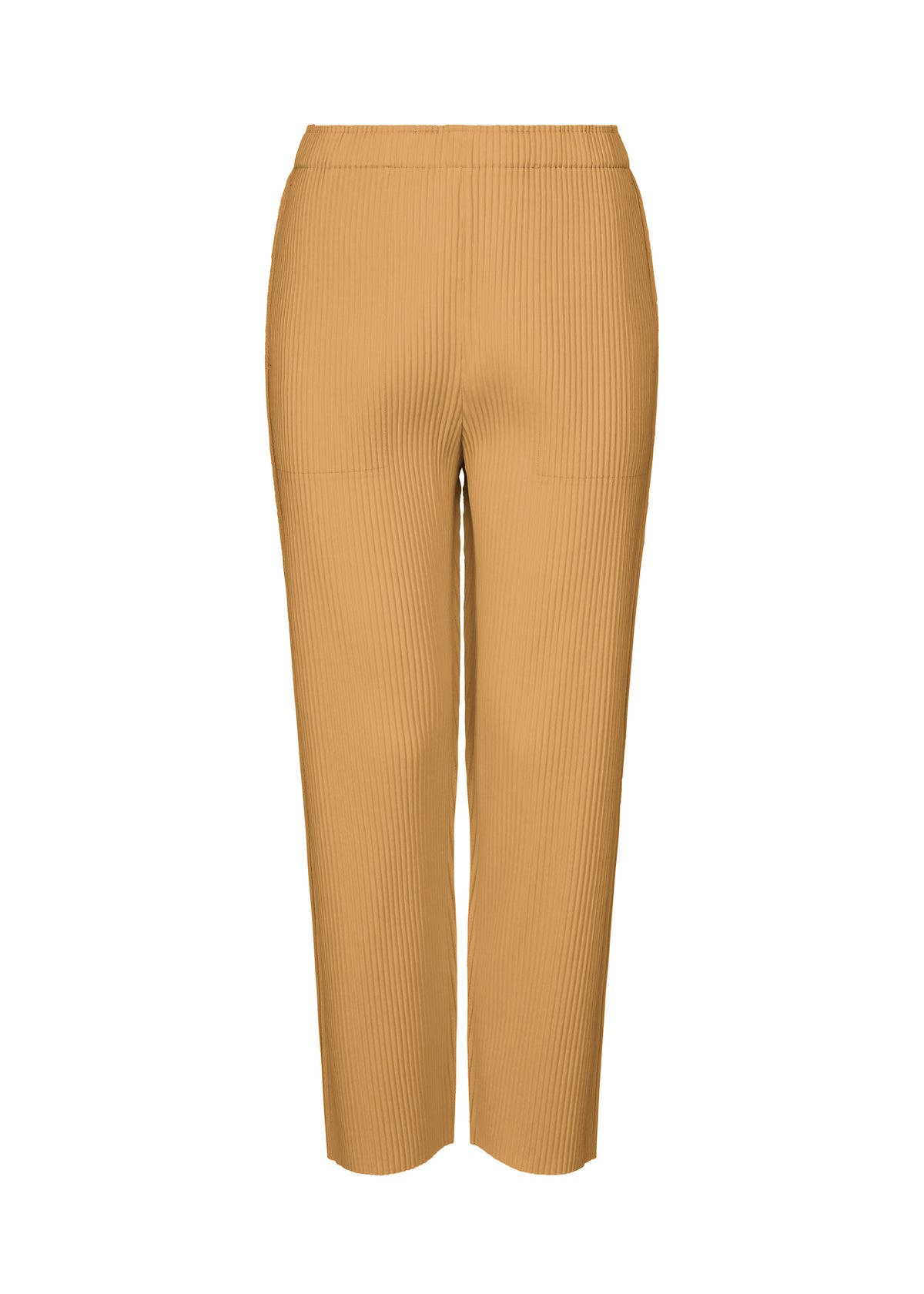 FINE KNIT PLEATS COLOR 1、ウィメンズ_パンツ、ベージュ