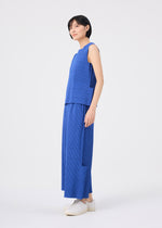 FINE KNIT PLEATS BOTTOM 1、ウィメンズ_パンツ、着用画像3