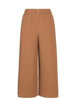 FINE KNIT PLEATS COLOR 2、ウィメンズ_パンツ、ブラウン