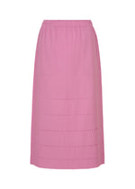 FINE KNIT PLEATS BOTTOM 1、ウィメンズ_スカート、ピンク
