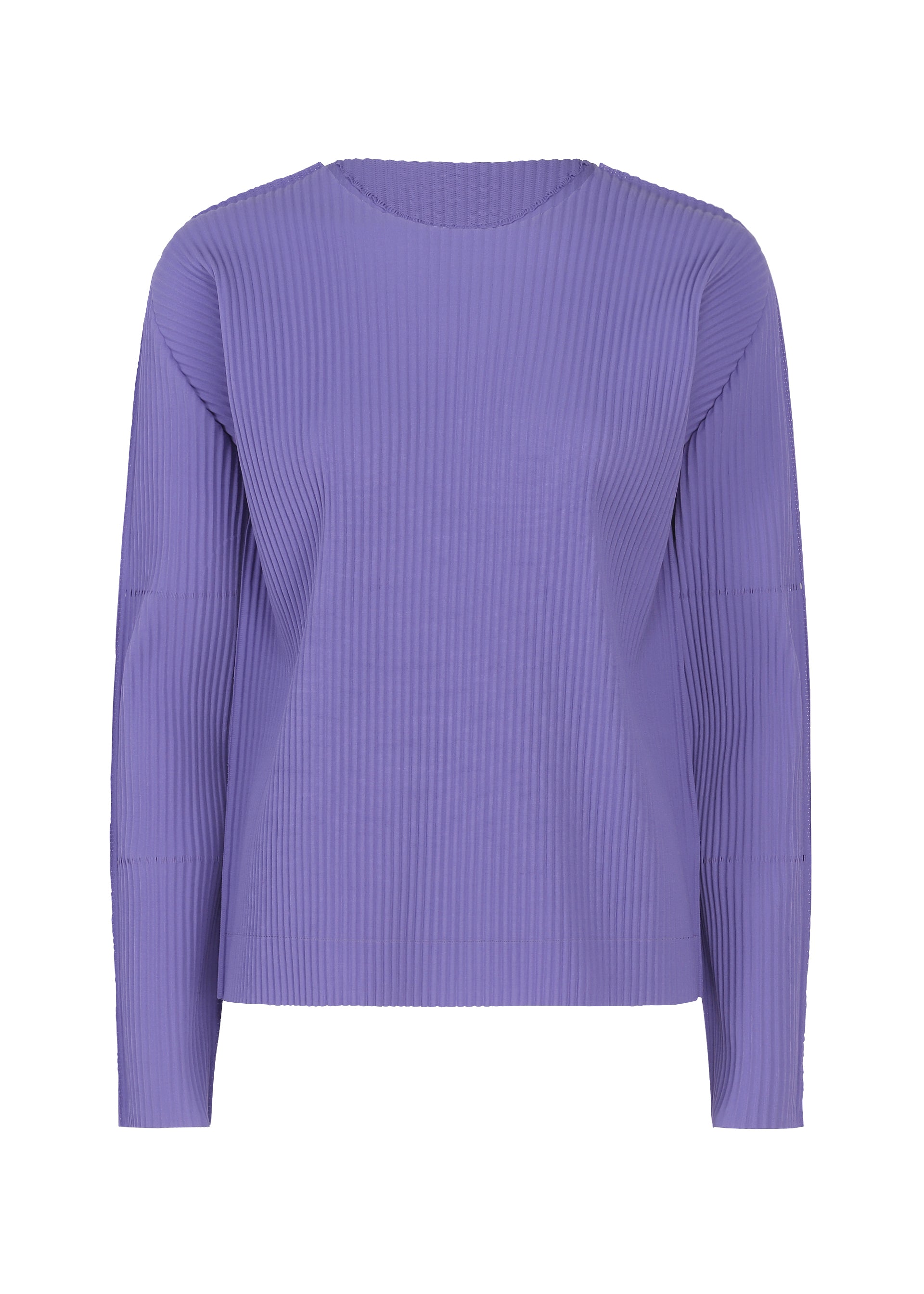 FINE KNIT PLEATS COLOR 2、ウィメンズ_トップス_トップ、パープル