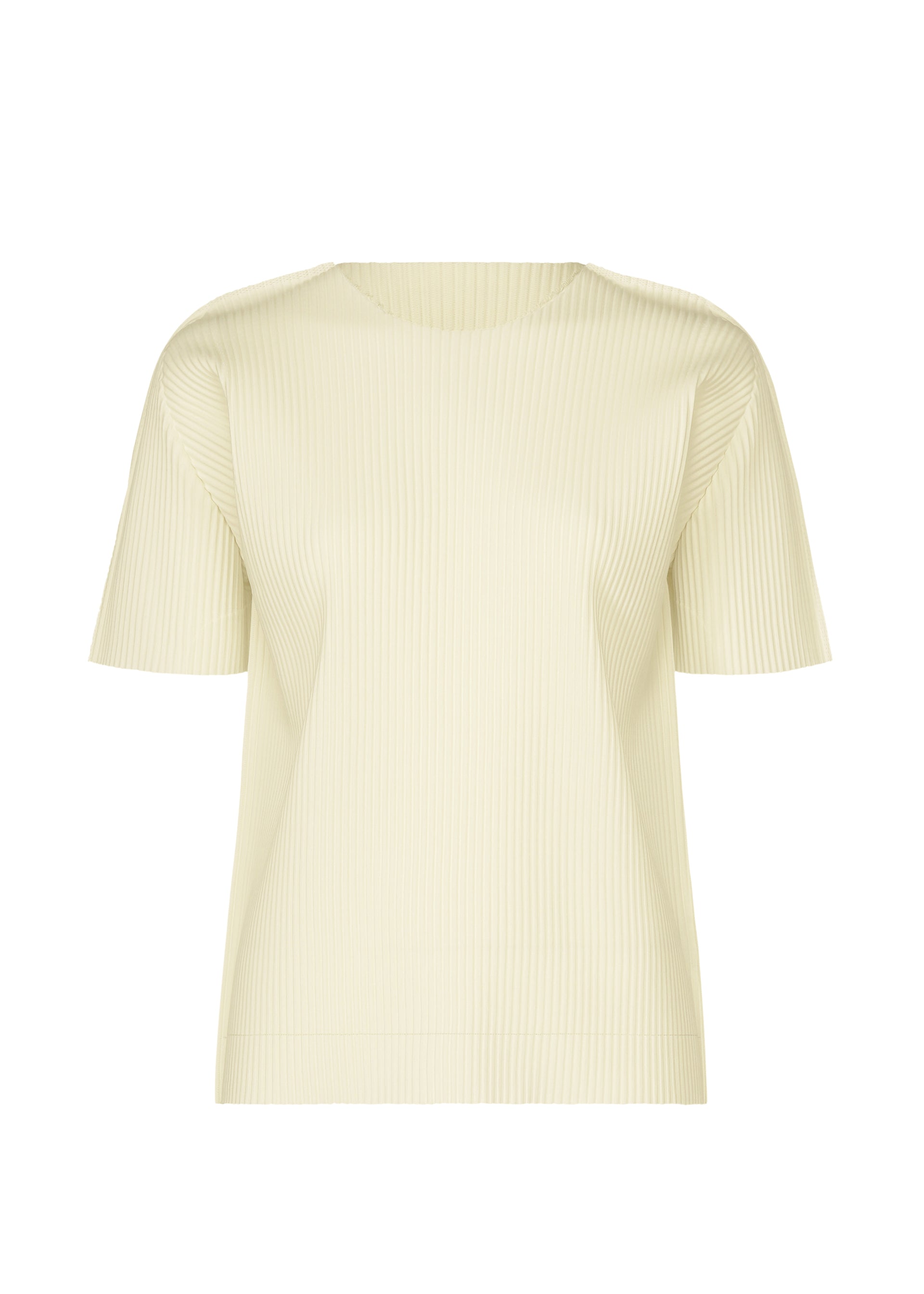 FINE KNIT PLEATS、ウィメンズ_トップス_トップ、ホワイト