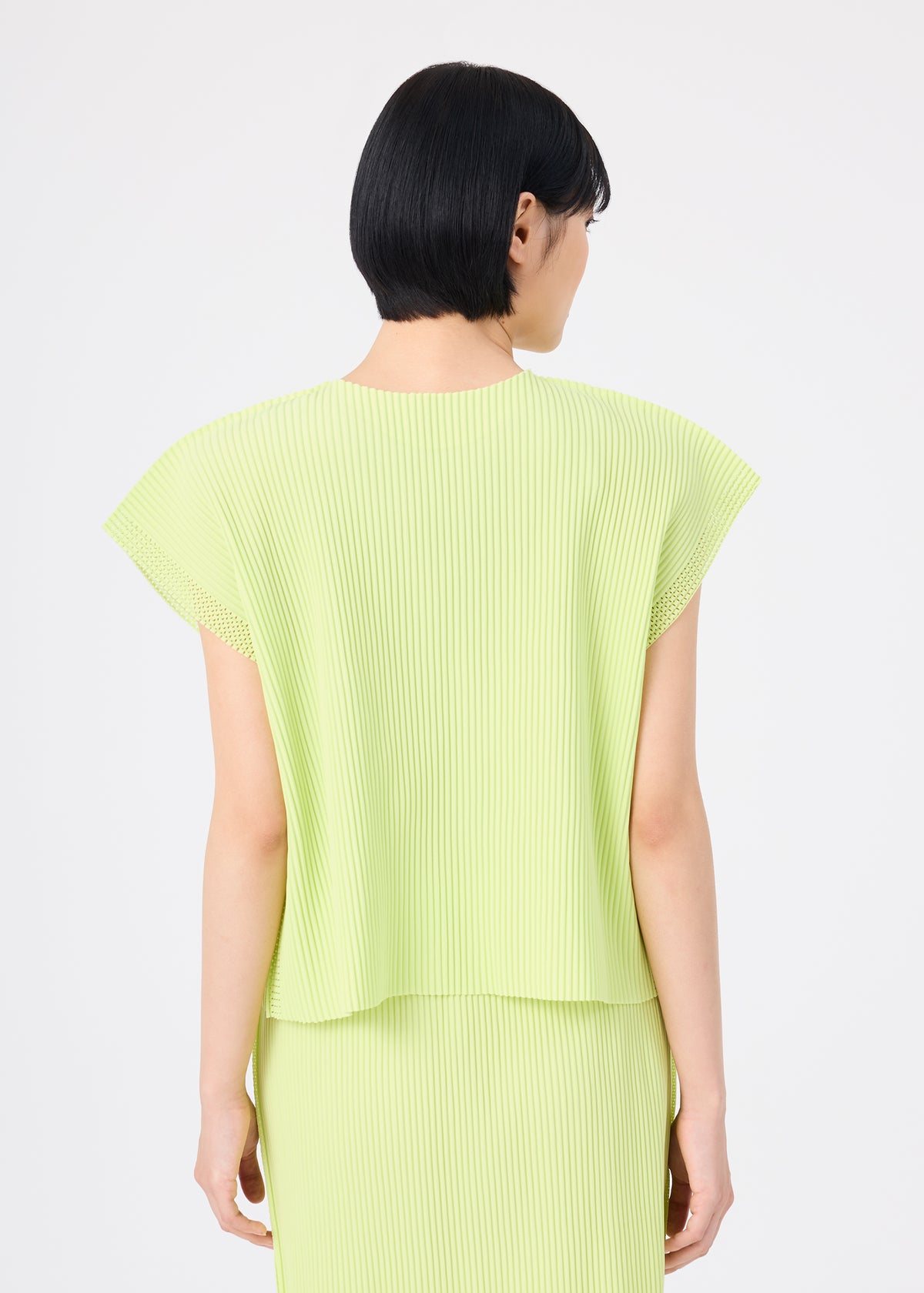 MESH PLEATS、ウィメンズ_トップス_トップ、着用画像2