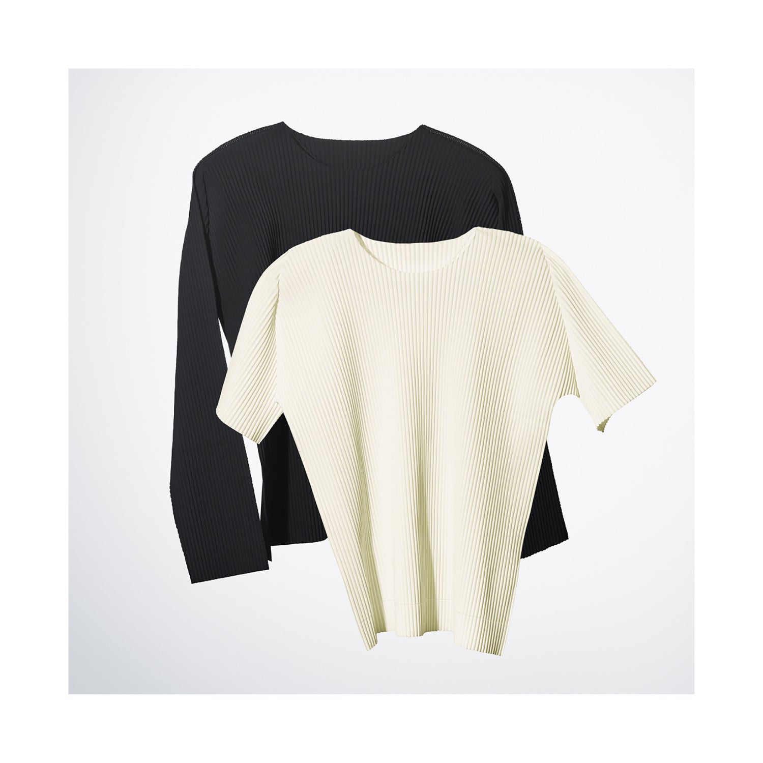 FINE KNIT PLEATS