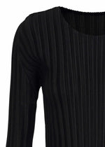 RIB PLEATS BASICS、ウィメンズ_トップス_トップ、ディテール画像2